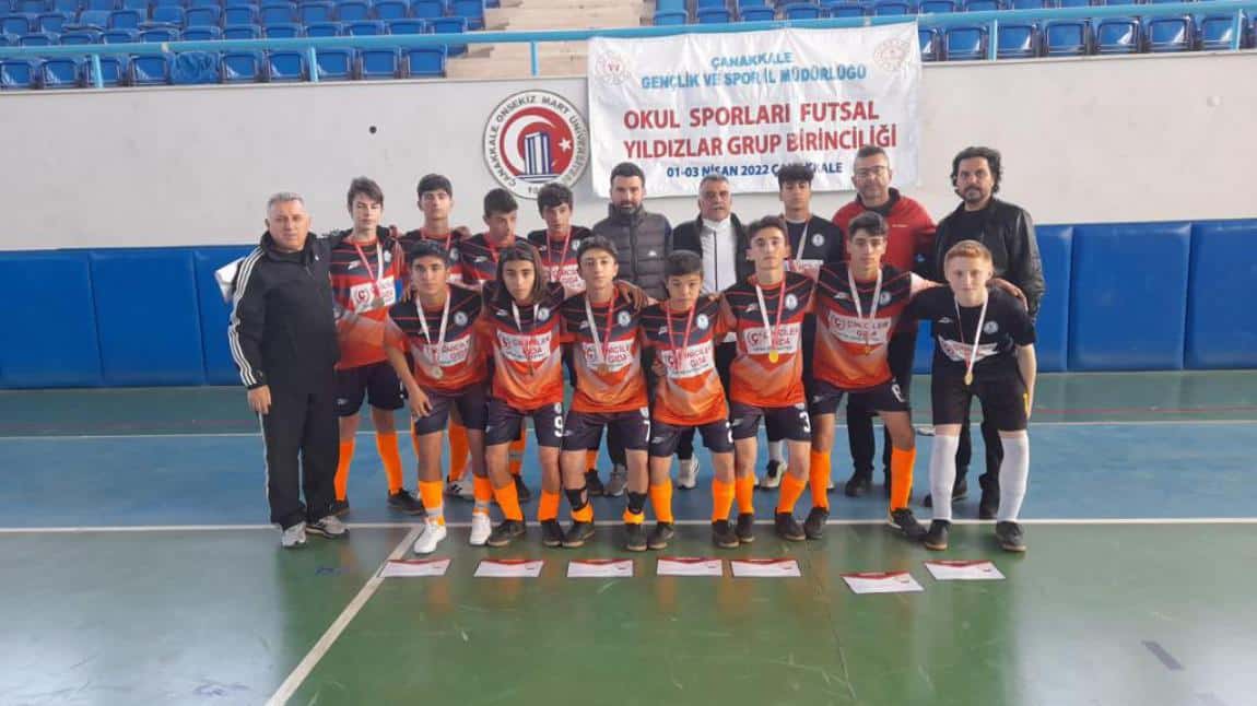Futsalda Grup Şampiyonu Olduk.