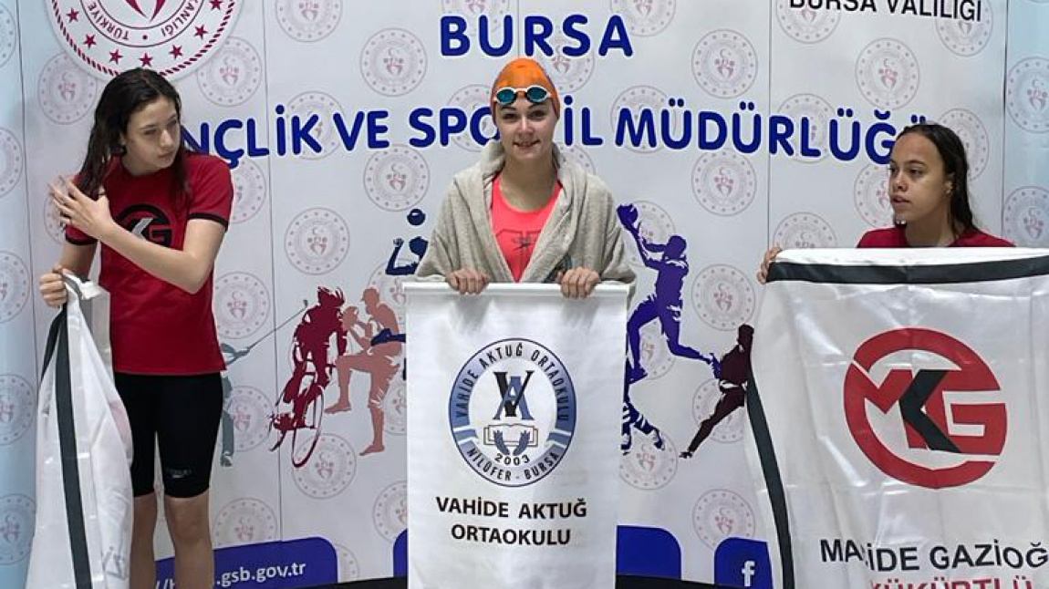 Okul Sporları Küçükler Yüzme Müsabakaları Kapsamında Okulumuz Bursa'mızda 3. Olmuştur.